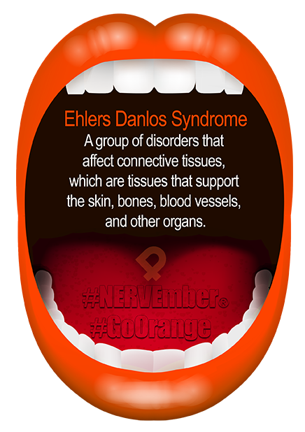 Ehlers danlos syndrome nervember go orange ipain