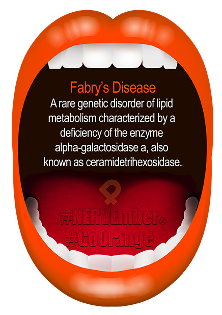 Fabry’s disease nervember go orange ipain