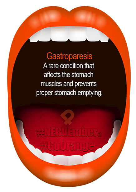 Gastroparesis nervember go orange ipain