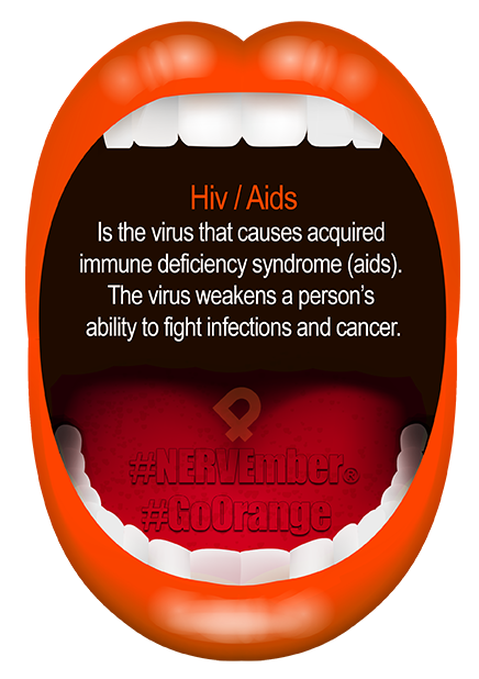 Hiv Aids nervember go orange ipain