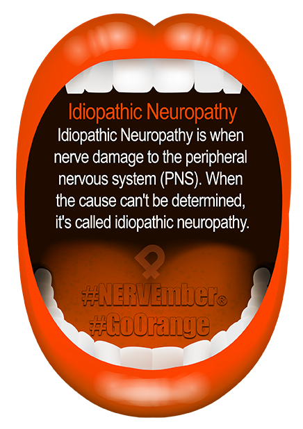 Idiopathic Neuropathy NERVEmber GoOrange iPain
