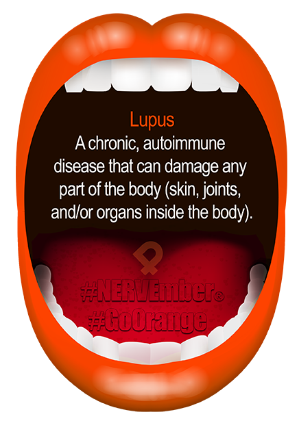Lupus nervember go orange ipain