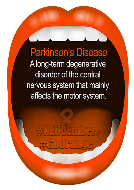 Parkinson's Disease NERVEmber GoOrange iPain
