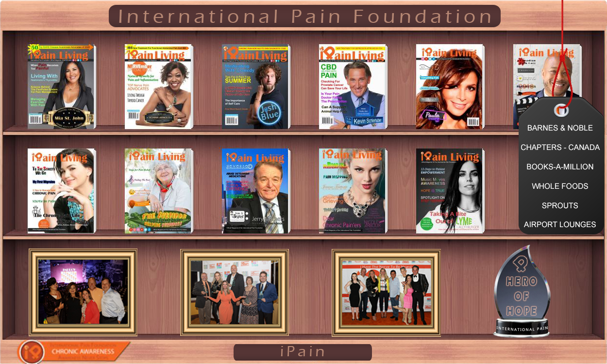 ipain living magazine book shelf