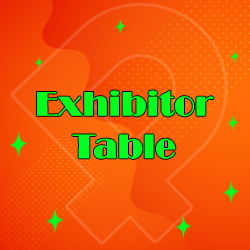 exhibitor table ipain summit sponsor