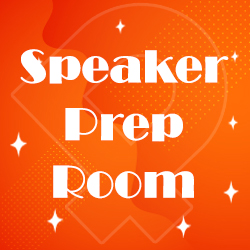 Speaker Prep Room Sponsor iPain Summit 2020