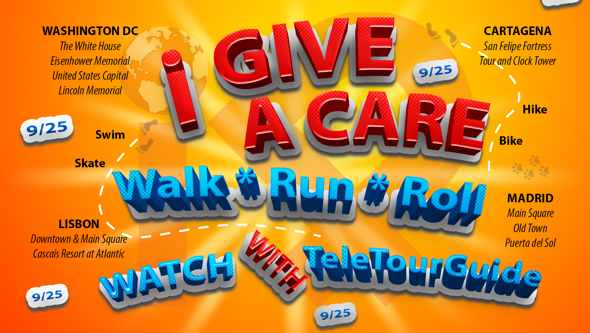 iGive A Care 2021 run walk roll teletourguide