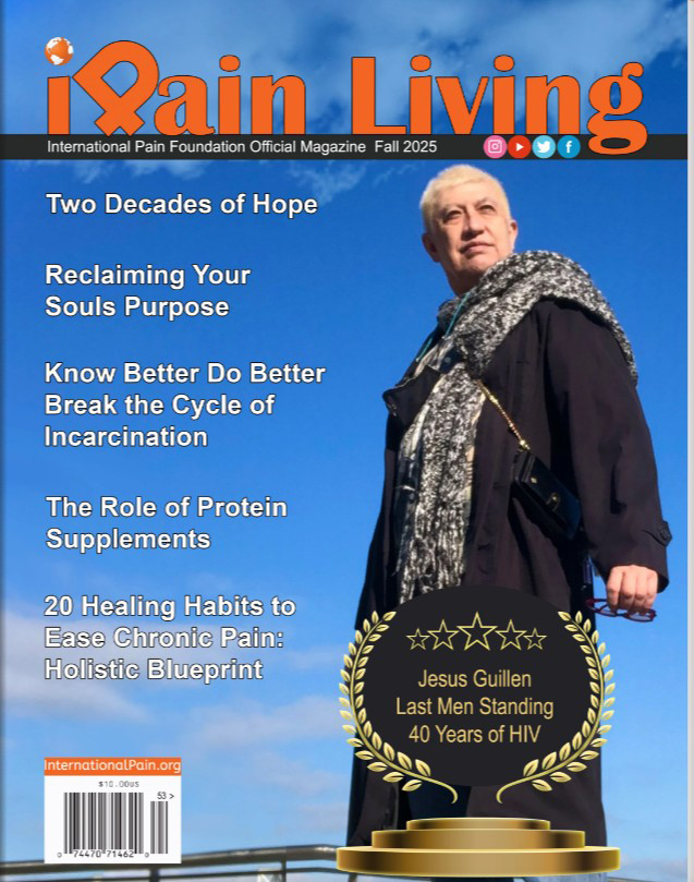 iPain Living Cover Fall 2025 Jesus Guillien